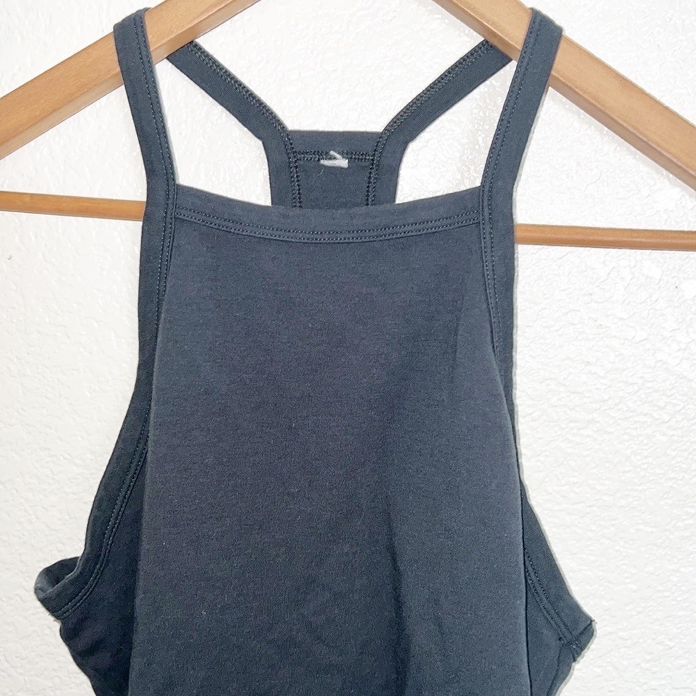 Fabletics Black Racerback Tank Top - Picture 2 of 9